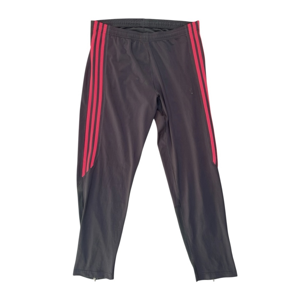 🖤 Adidas Black & Red Athletic‎ Track Pants – Men’s Size L / 46
